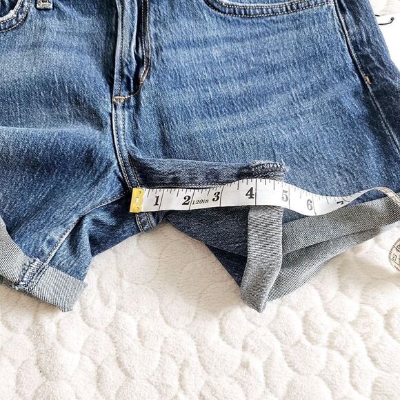 NEW Joe's Jeans denim shorts rolled hem stretch 27 Burden - Picture 3 of 9